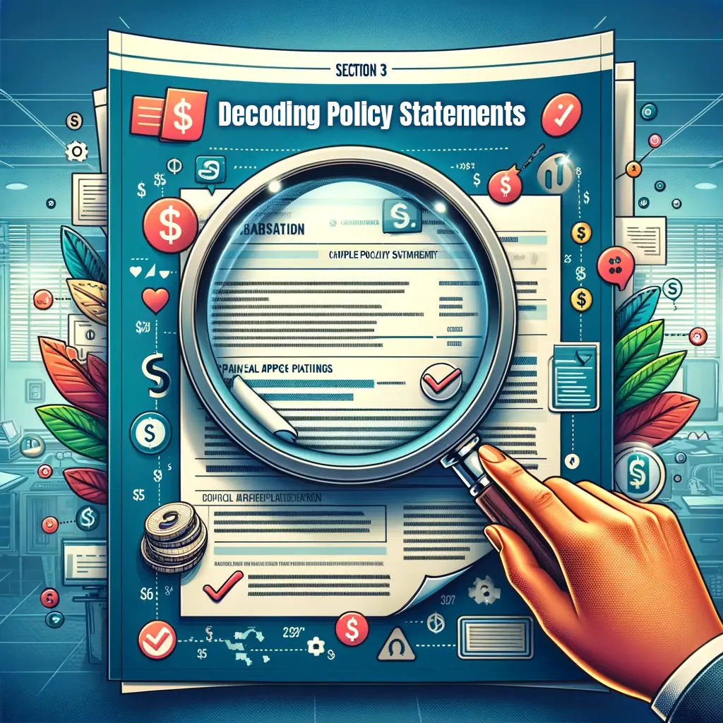 Decoding Policy Statements